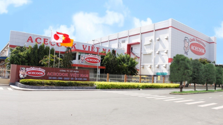 Nhà máy Acecook Việt Nam tại thành phố Hồ Chí Minh.