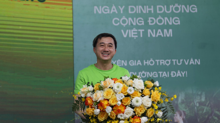 Thứ trưởng Y tế Trần Văn Thuấn phát biểu tại sự kiện.