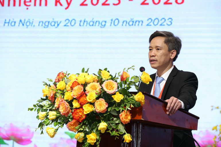 PGS, TS Nguyễn Mạnh Khánh - tân Chủ tịch Hội Chấn thương chỉnh hình Việt Nam.