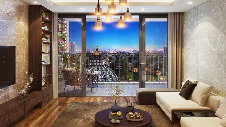 Hinode City được thiết kế mang đậm dấu ấn Nhật Bản