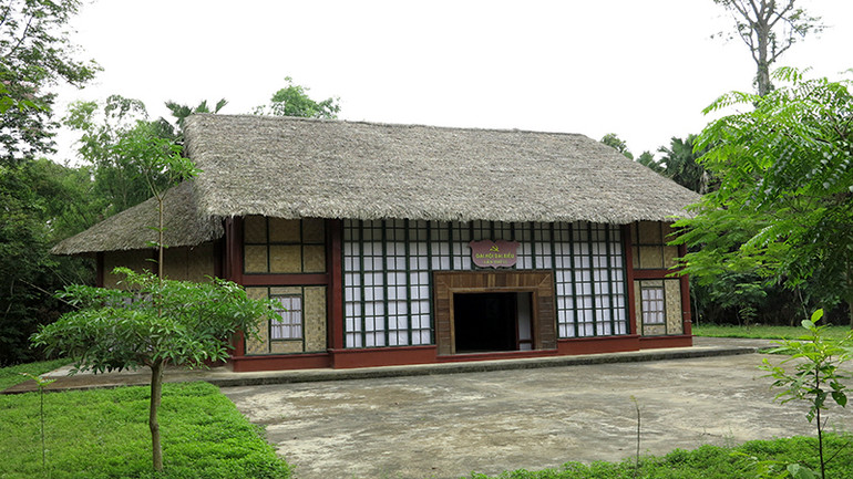 Hội trường nơi diễn ra Đại hội II tại Khu di tích quốc gia đặc biệt Kim Bình, xã Kim Bình, huyện Chiêm Hóa, tỉnh Tuyên Quang.