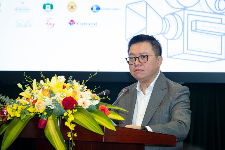 Đồng chí Lê Quốc Minh phát biểu tại tọa đàm.