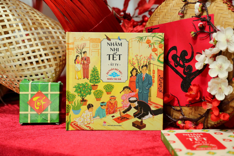 Sách Tết Ất Tỵ năm 2025 của Nhà xuất bản Kim Đồng.