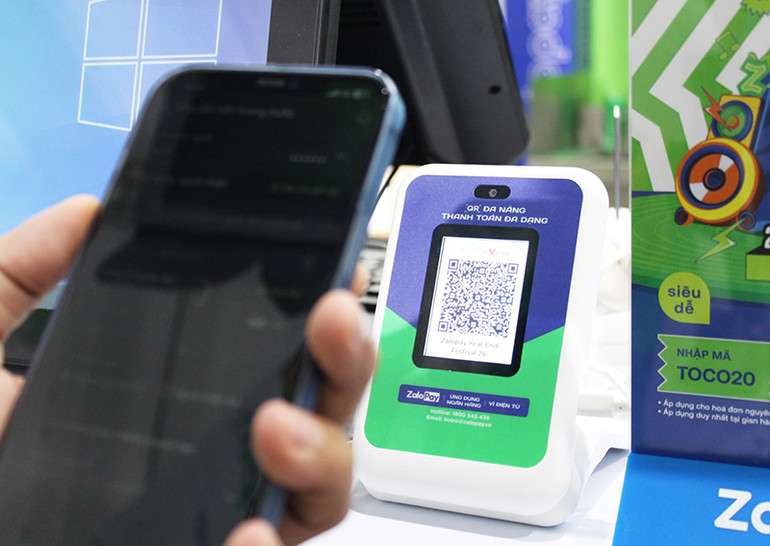 Zalopay Box - “phiên bản âm thanh” của Zalopay QR Đa Năng. Ảnh: Zalopay