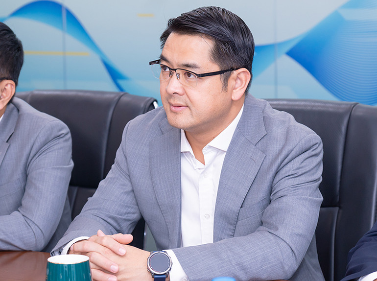 Ông Nguyễn Ngọc Quỳnh, Phó Tổng giám đốc MXV phát biểu.