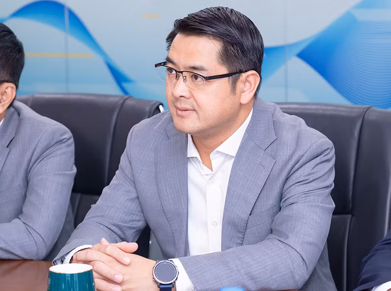 Ông Nguyễn Ngọc Quỳnh, Phó Tổng giám đốc MXV phát biểu.