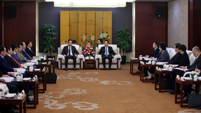 Toàn cảnh cuộc hội kiến.