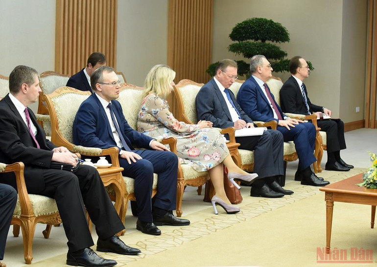 Thủ tướng Phạm Minh Chính tiếp Bộ trưởng Ngoại giao Nga Sergey Lavrov -0