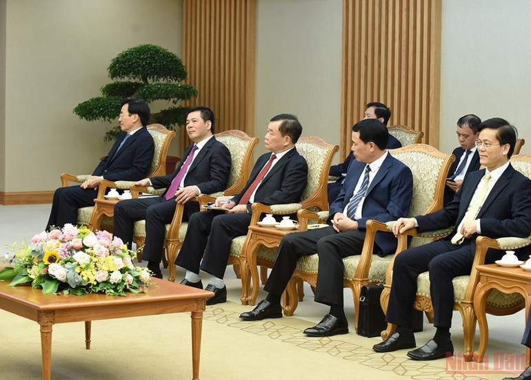 Thủ tướng Phạm Minh Chính tiếp Bộ trưởng Ngoại giao Nga Sergey Lavrov -0