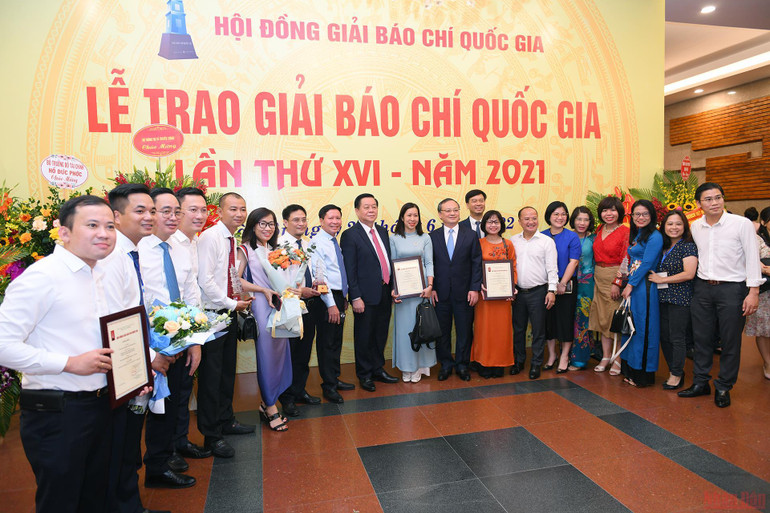 Lễ trao giải Báo chí Quốc gia lần thứ XVI - năm 2021 -0