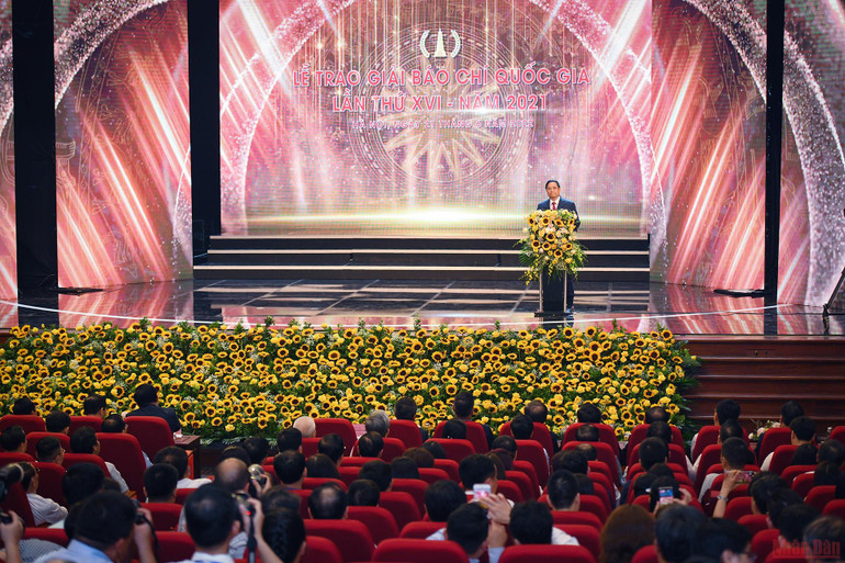 Lễ trao giải Báo chí Quốc gia lần thứ XVI - năm 2021 -0