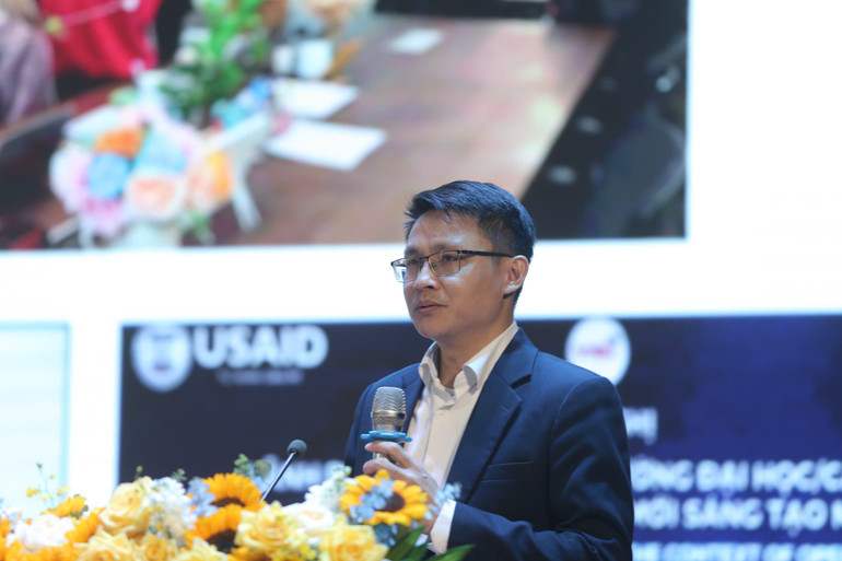 Ông Võ Xuân Hoài, Phó Giám đốc Trung tâm Đổi mới sáng tạo quốc gia (NIC): “Văn hóa đổi mới sáng tạo dẫn dắt NIC đồng hành cùng cộng đồng”.