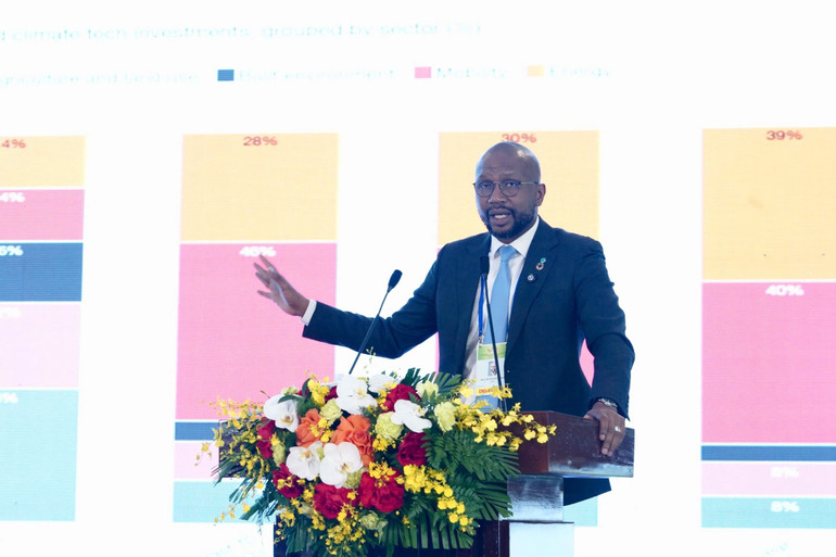 Ông Malee Fofana, Giám đốc Viện tăng trưởng xanh toàn cầu khu vực châu Á.