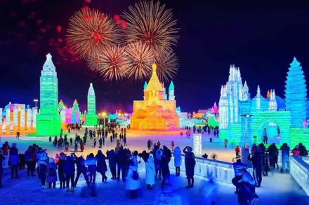 [Video] Du lịch mùa đông bùng nổ ở “thành phố băng” Cáp Nhĩ Tân