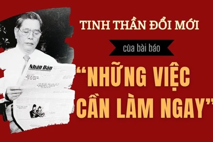 [Video] Tinh thần đổi mới của bài báo Những việc cần làm ngay