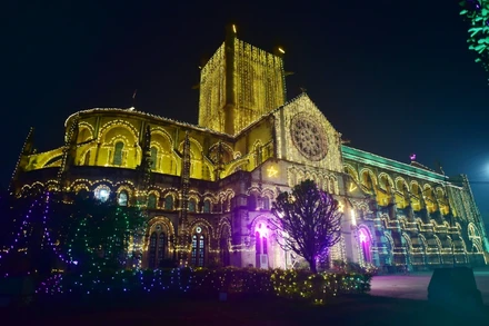 [Video] Sắc màu Giáng sinh ngập tràn thủ đô New Delhi, Ấn Độ