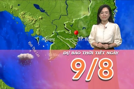 [Video] Dự báo thời tiết ngày 9/8/2025: Bắc Bộ và Trung Bộ nắng nóng