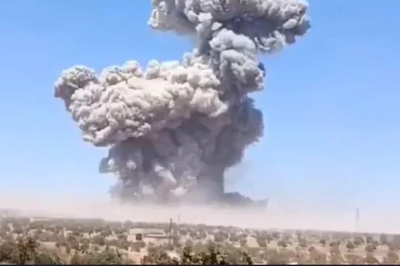 [Video] Hơn 160 người thương vong trong vụ nổ ở Tây Bắc Syria 