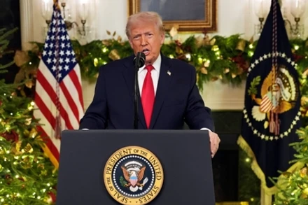 [Video] Tổng thống Mỹ D. Trump cam kết “bùng nổ kinh tế” trong năm 2026