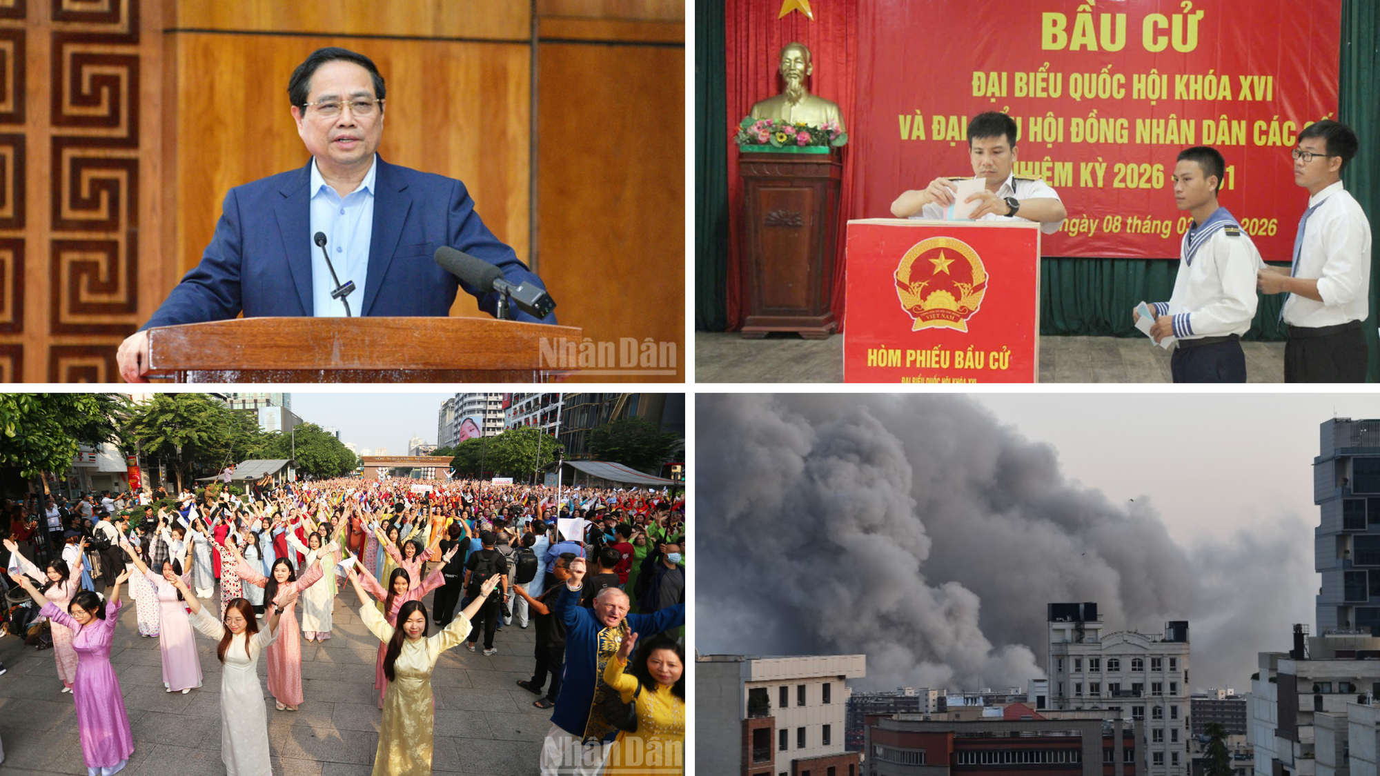 Tin nổi bật ngày 8/3: Thủ tướng Phạm Minh Chính làm việc tại Điện Biên; Đặc khu Trường Sa (Khánh Hòa), Thổ Châu (An Giang), xã Trường Sơn (Quảng Trị) bầu cử sớm; 4 người thương vong trong vụ tai nạn tại Khu công nghiệp Sóng Thần 1