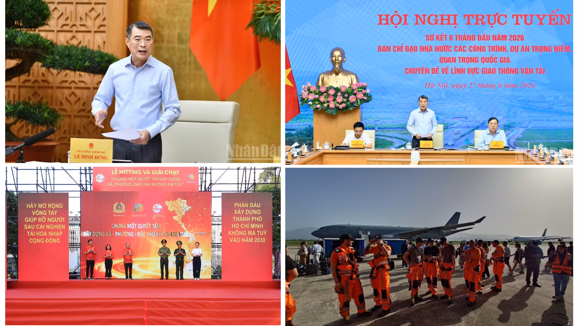 Tin nổi bật ngày 27/6: Thủ tướng chủ trì 2 phiên họp về xây dựng pháp luật và công trình giao thông trọng điểm; Xe tải lao xuống vực tại Sơn La, 2 người tử vong