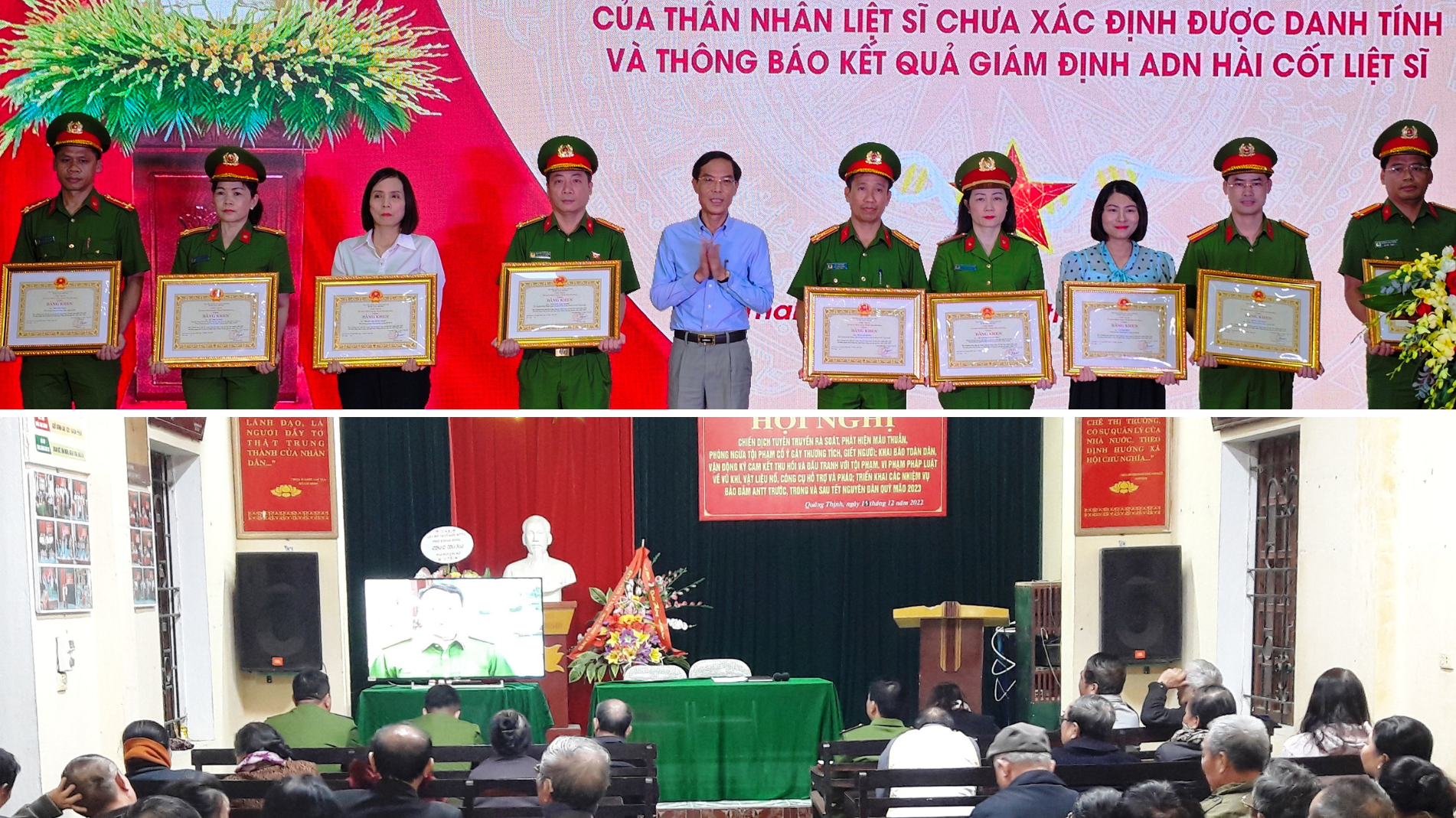 Với phương châm “An ninh chủ động, bảo vệ an ninh từ sớm, từ xa, từ cơ sở”, Công an Thanh Hóa đã triển khai đồng bộ, có hiệu quả các phương án, kế hoạch nghiệp vụ, xử lý tốt các vấn đề an ninh không để xảy ra “bị động”, “bất ngờ”. anh-ghep-3-8209.png