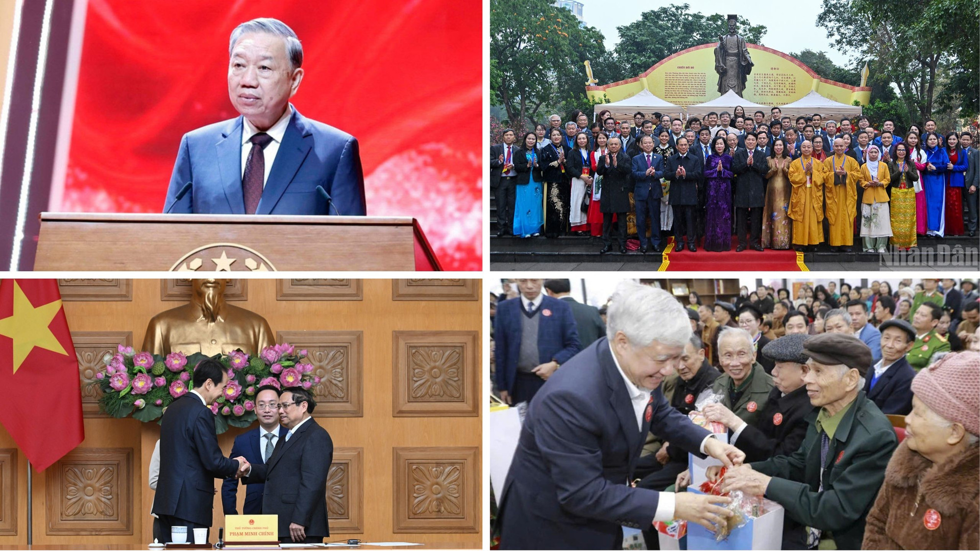 Tin nổi bật ngày 8/2: Tổng Bí thư dự lễ kỷ niệm 80 năm lực lượng Tình báo, gặp mặt kiều bào tiêu biểu; Chủ tịch nước cùng kiều bào dâng hương tại Tượng đài Vua Lý Thái Tổ và đền Ngọc Sơn