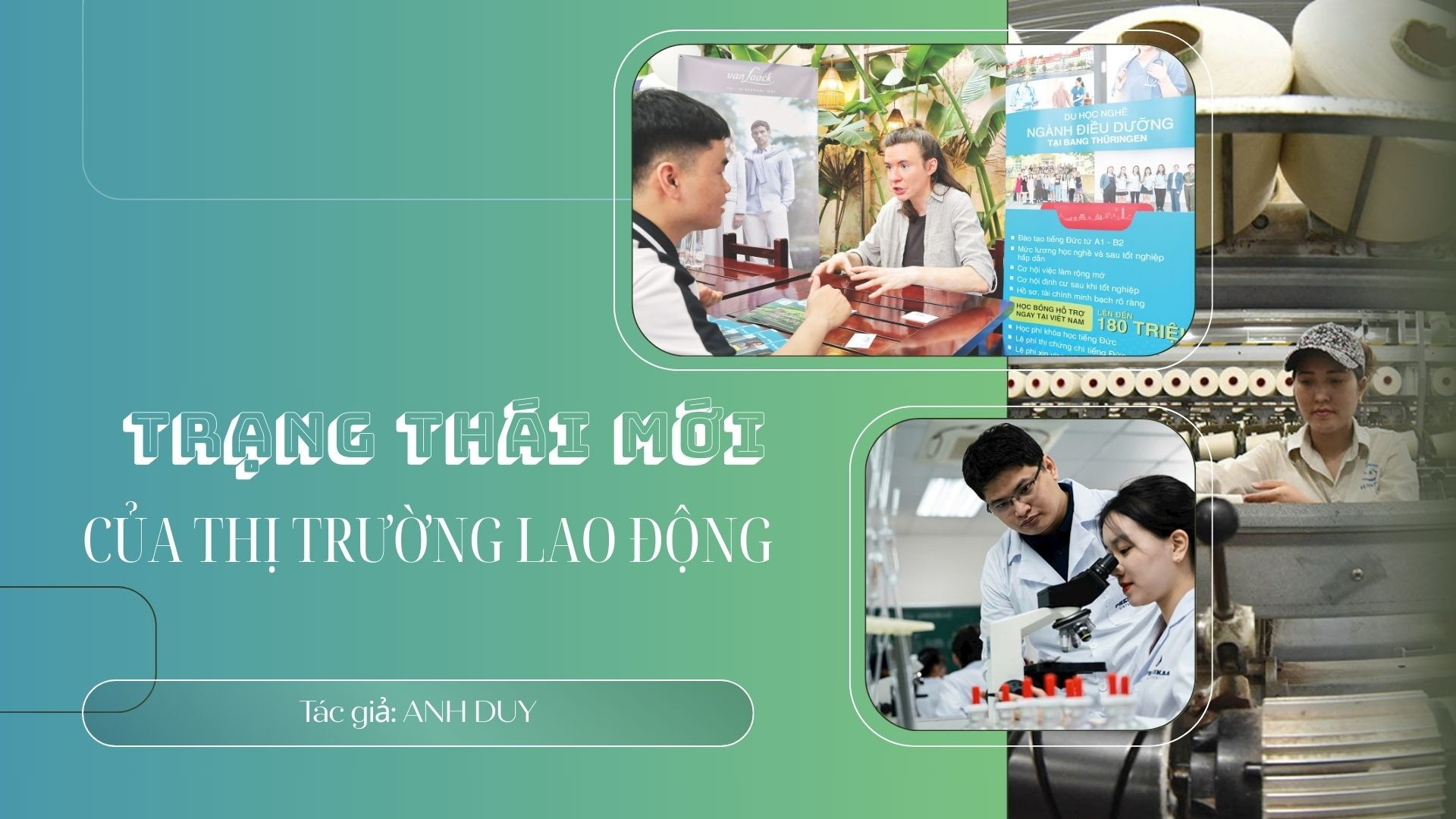Trạng thái mới của thị trường lao động