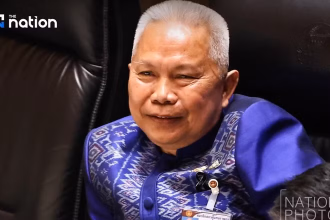 Ông Sophon Saram được bầu làm Chủ tịch Quốc hội Thái Lan. (Nguồn: nationthailand)