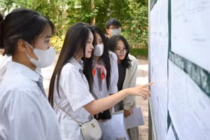 Thí sinh tại Kỳ thi tốt nghiệp trung học phổ thông năm 2025 (Ảnh: THẾ ĐẠI)