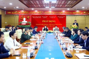 Quang cảnh Lễ phát động Giải Báo chí tỉnh Bắc Ninh về xây dựng Đảng, giai đoạn 2025-2030.