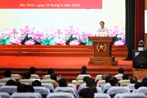 Quang cảnh hội nghị.