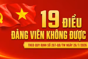 [Interactive] 19 điều đảng viên không được làm
