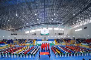 30 đoàn thể thao học sinh tranh tài tại Giải Thể thao học sinh phổ thông toàn quốc năm 2026.