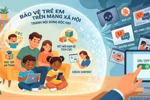 Biện pháp "ba không" sẽ là chìa khóa hữu hiệu dập tắt động lực của những nhà sáng tạo nội dung bẩn. (Ảnh được tạo với sự hỗ trợ của AI)