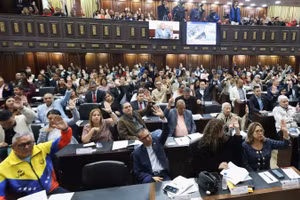 Quang cảnh phiên họp Quốc hội Venezuela tại Caracas. Ảnh: THX/TTXVN