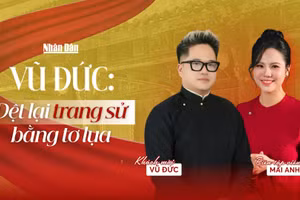 Dệt lại trang sử bằng tơ lụa