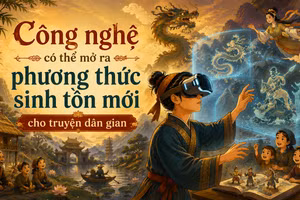 Công nghệ có thể mở ra phương thức sinh tồn mới cho truyện dân gian