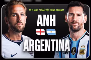 Cơ hội chia đều cho cả Anh và Argentina