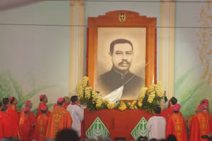 Quang cảnh buổi lễ.
