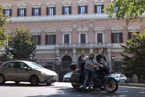 Đại sứ quán Mỹ ở Rome, Italia nơi diễn ra vòng đàm phán giữa Israel và Liban ngày 15/7/2026. Ảnh: THX/TTXVN phát