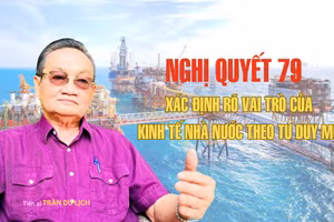 Tiến sĩ Trần Du Lịch: "Nghị quyết 79 xác định rõ vai trò của Nhà nước và kinh tế nhà nước theo tư duy mới"