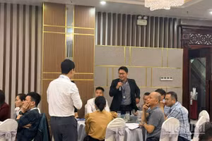 Các đại biểu trao đổi tại khóa đào tạo. (Ảnh: PV)