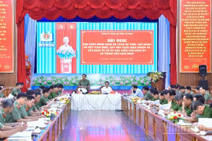 Công an tỉnh Cà Mau tổ chức Hội nghị Ban Chấp hành Đảng bộ mở rộng sơ kết 6 tháng đầu năm và triển khai nhiệm vụ 6 tháng cuối năm 2026.