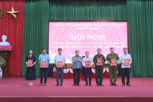 Xã Tân Thanh tổ chức Hội nghị tổng kết công tác bầu cử đại biểu Quốc hội khóa XVI và đại biểu HĐND các cấp, nhiệm kỳ 2026-2031.