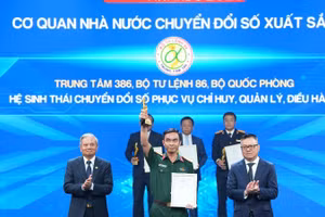Lễ trao giải thưởng Chuyển đổi số Việt Nam 2025.