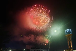 Những màn pháo hoa là điểm nhấn trong Tết Độc lập được người dân Bắc Ninh mong chờ.