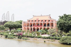 Bến Nhà Rồng - Bảo tàng Hồ Chí Minh bên bờ sông Sài Gòn. Ảnh: Khiếu MInh