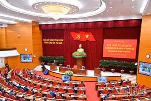Quang cảnh hội nghị. (THỦY NGUYÊN)