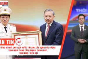 [Video] Thời sự 24h ngày 11/4: Tổng Bí thư, Chủ tịch nước Tô Lâm dự Lễ kỷ niệm 80 năm Ngày truyền thống lực lượng Tham mưu Công an nhân dân